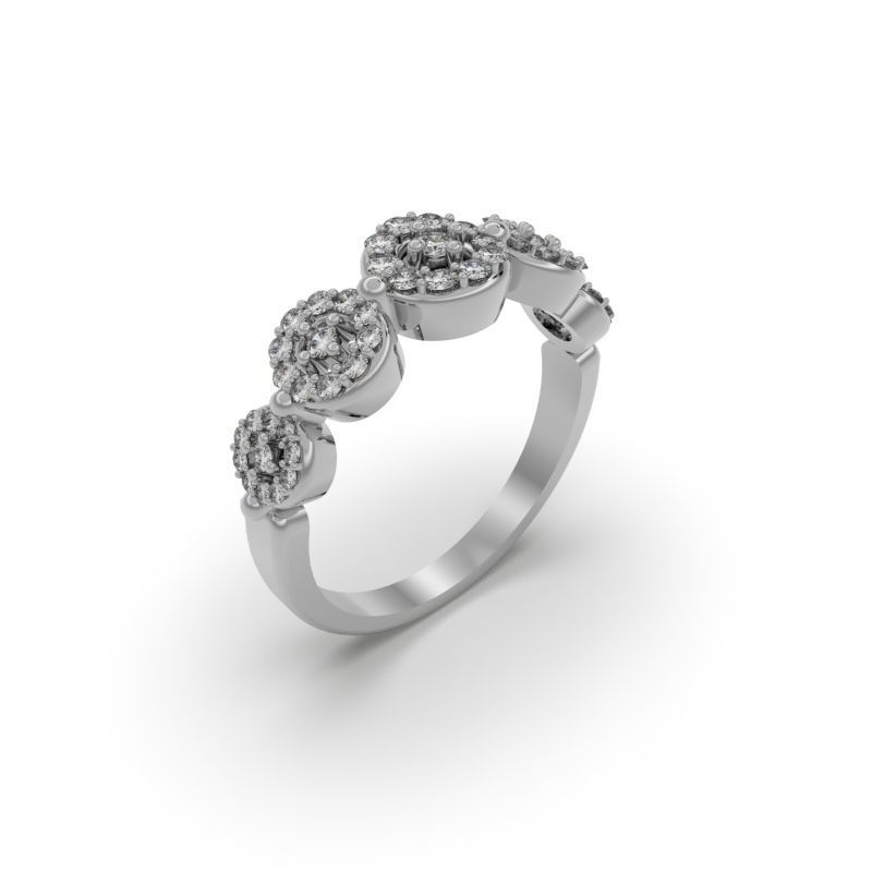 PACK OF 50 3D ENGAGEMENT RINGS 3D print model_76