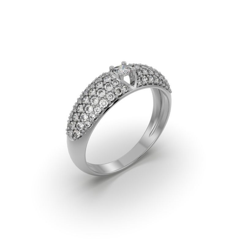 PACK OF 50 3D ENGAGEMENT RINGS 3D print model_80