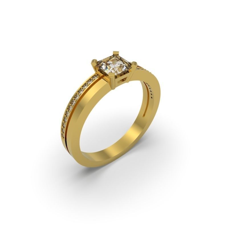 PACK OF 50 3D ENGAGEMENT RINGS 3D print model_20