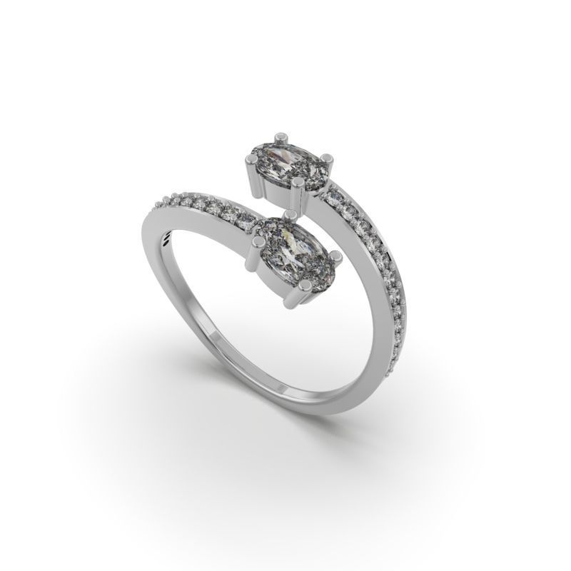 PACK OF 50 3D ENGAGEMENT RINGS 3D print model_87