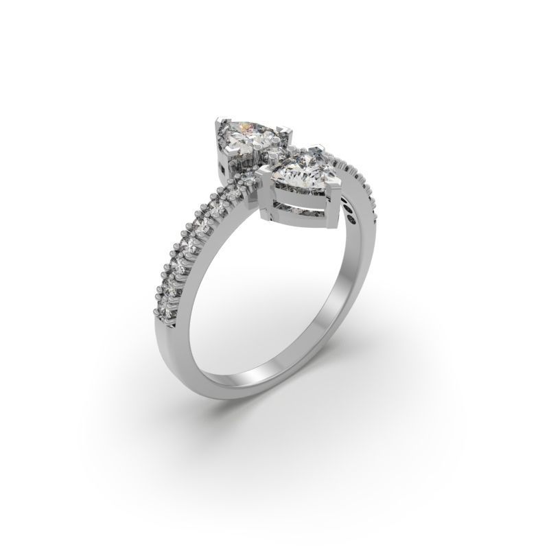 PACK OF 50 3D ENGAGEMENT RINGS 3D print model_32