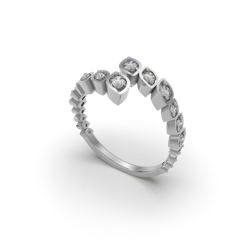 PACK OF 50 3D ENGAGEMENT RINGS 3D print model_78