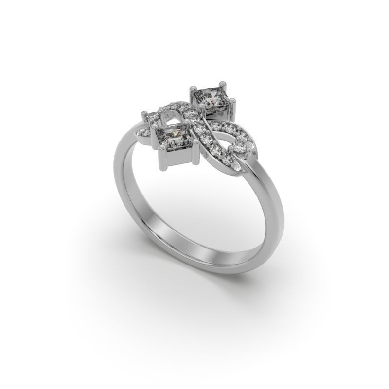 PACK OF 50 3D ENGAGEMENT RINGS 3D print model_65