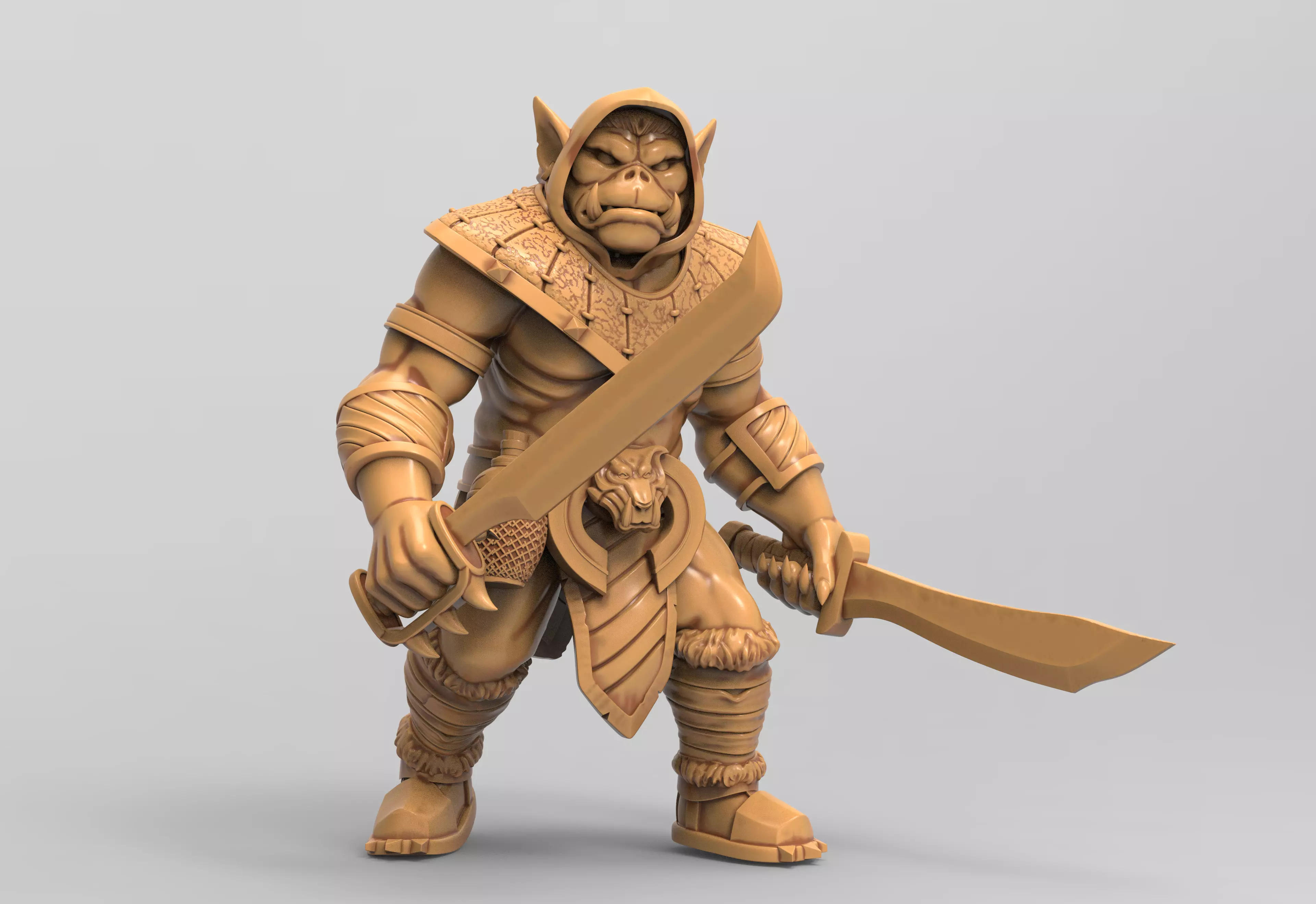 Mountain Warrior 3D print model