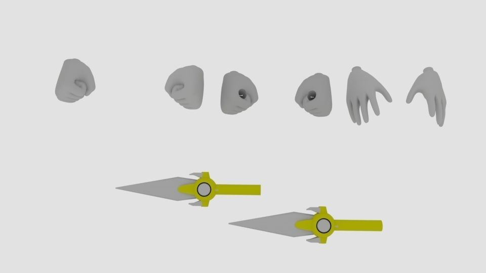 Super rangers Yellow ranger Action figure 3D print model_13