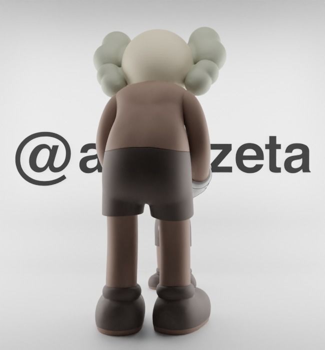 Kaws The Promise Textured Low-poly 3D model_12