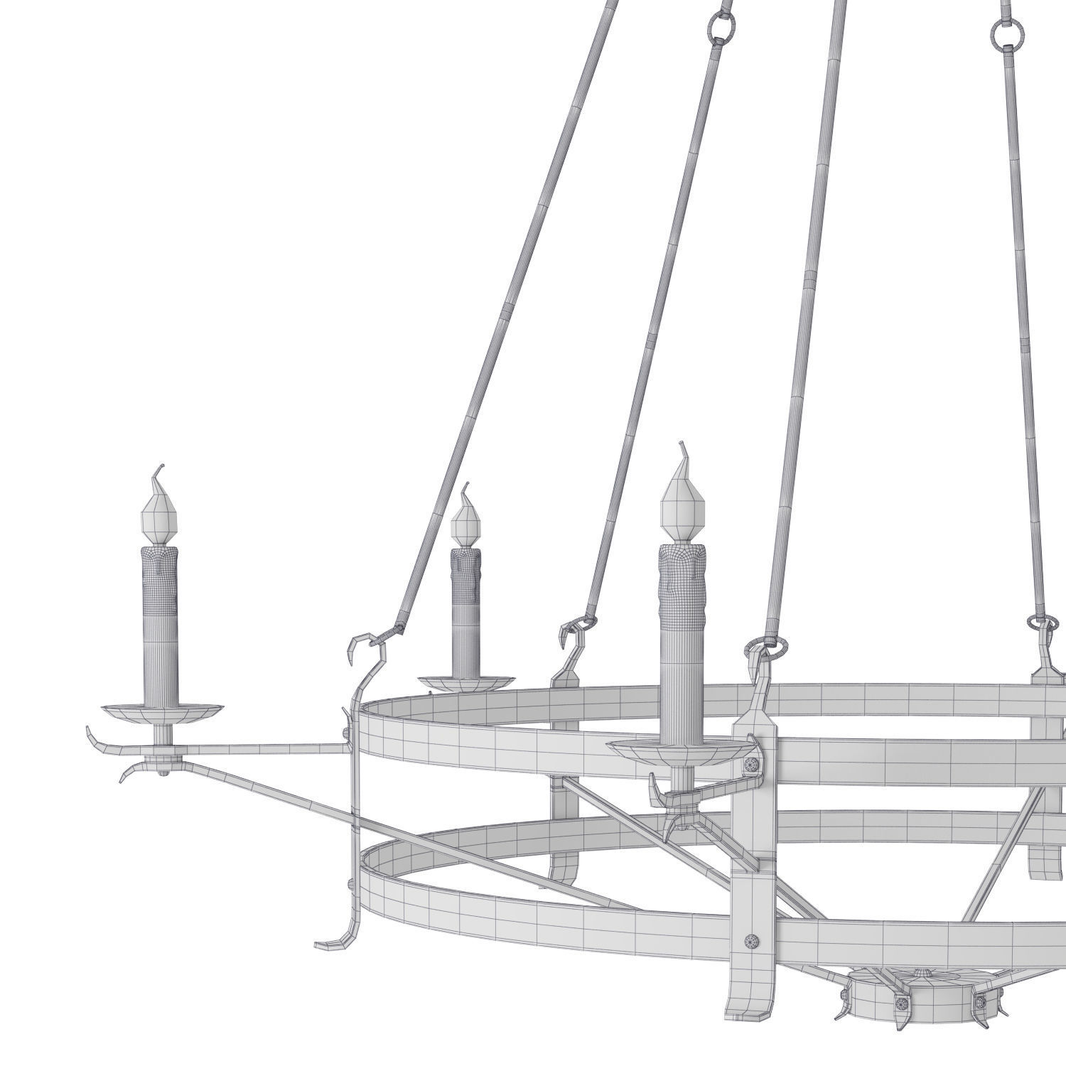 Dessin fournir Devoto chandelier 6062 3D model_6