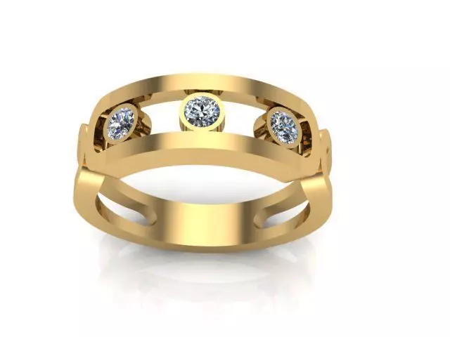 Messika ring 58 3D print model_0