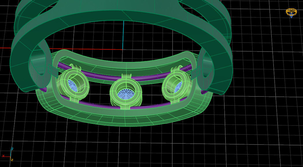 Messika ring 58 3D print model_7
