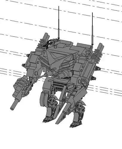 Robot war Free 3D print model