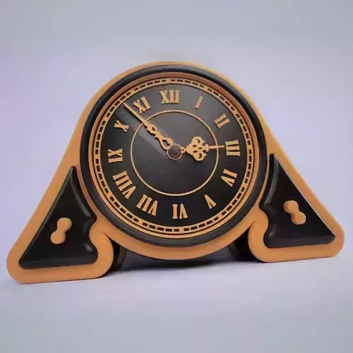 Vintage Clock With Secret Storage