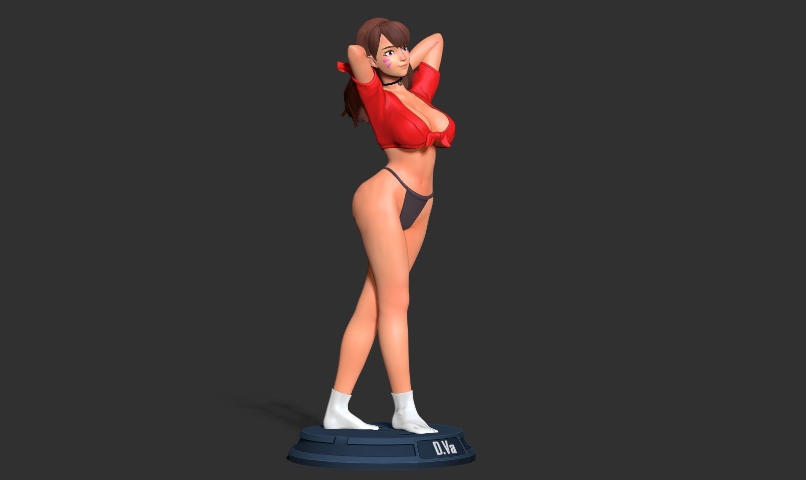 DVa verion 3 - Fanart 3D print model_13