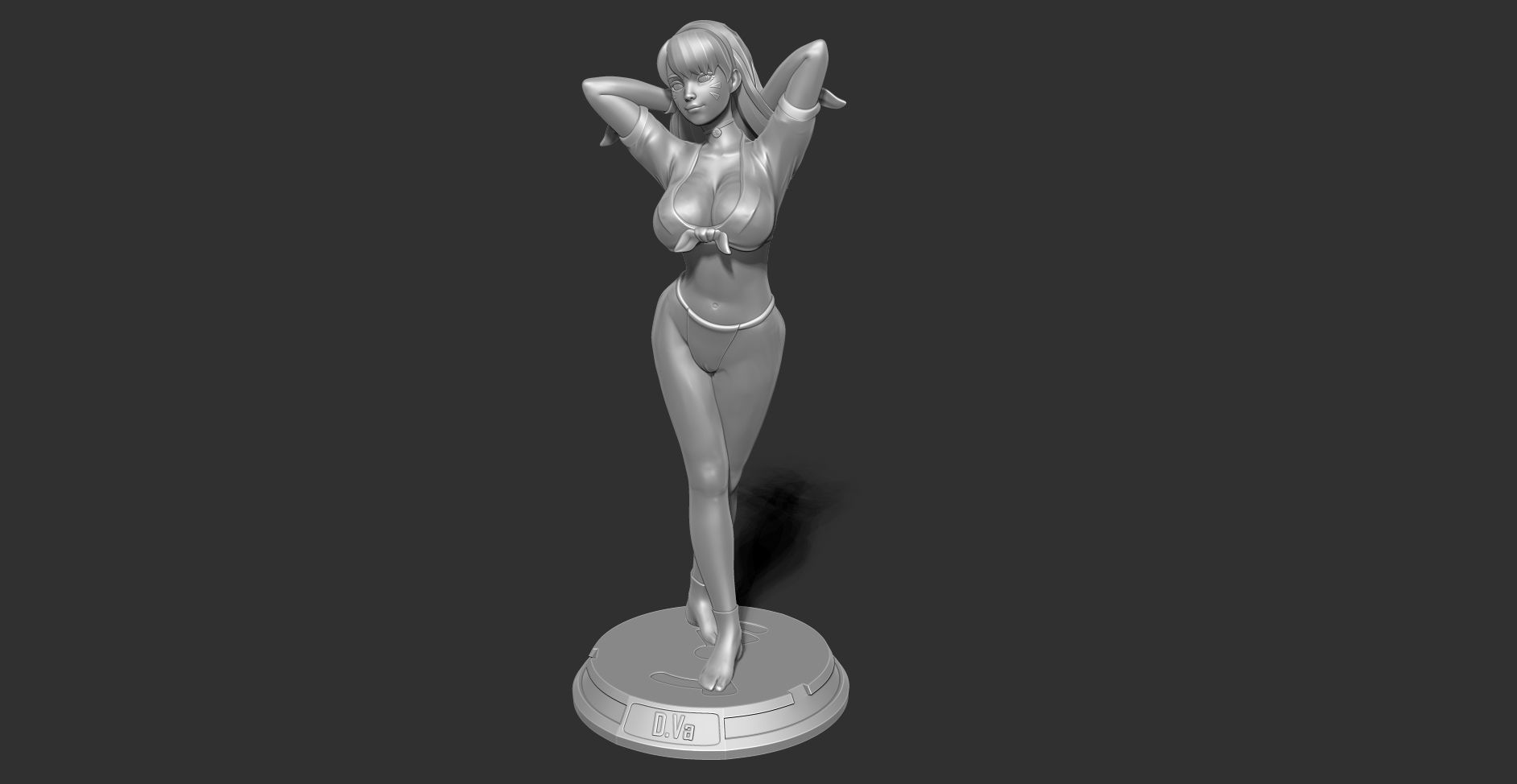 DVa verion 3 - Fanart 3D print model_18