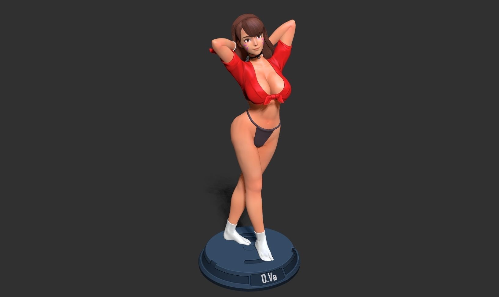 DVa verion 3 - Fanart 3D print model_15