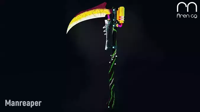 AC Manreaper Low-poly 3D model