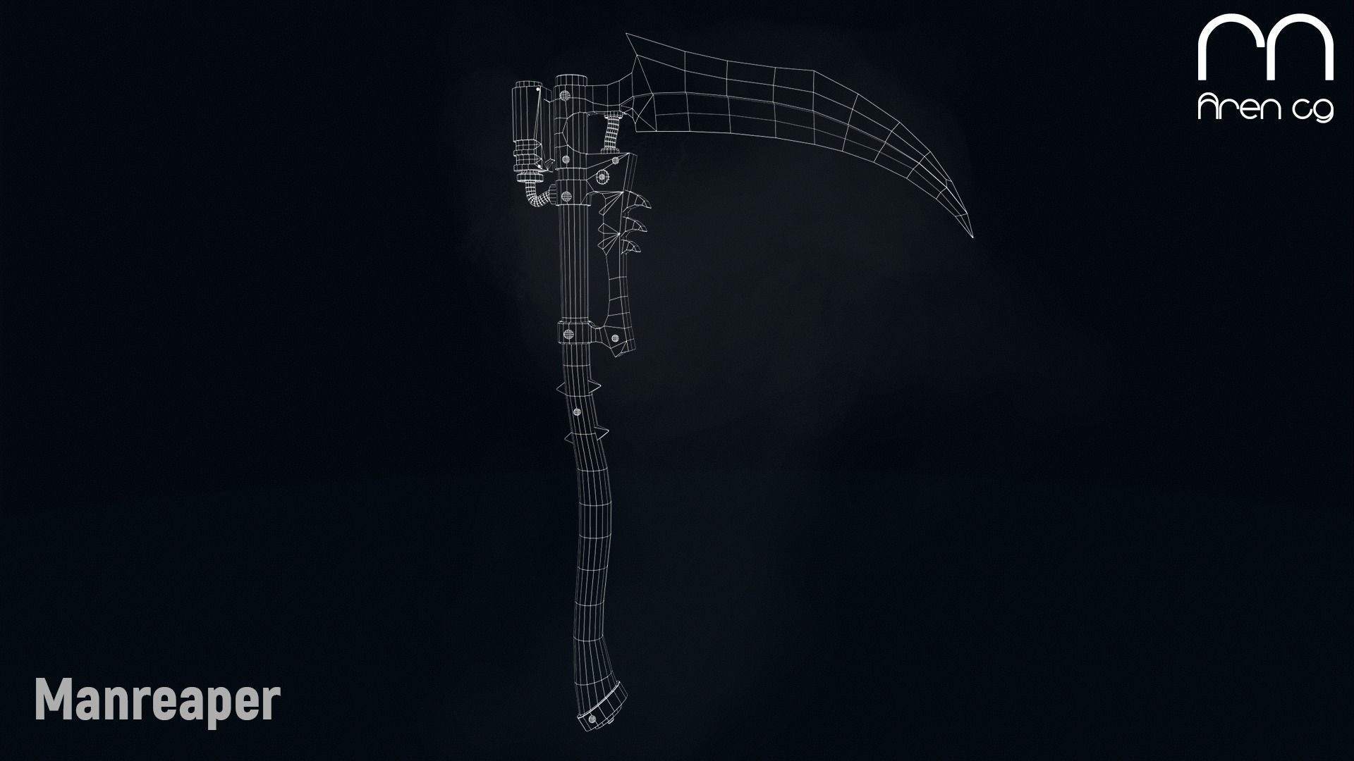 AC Manreaper Low-poly 3D model_3