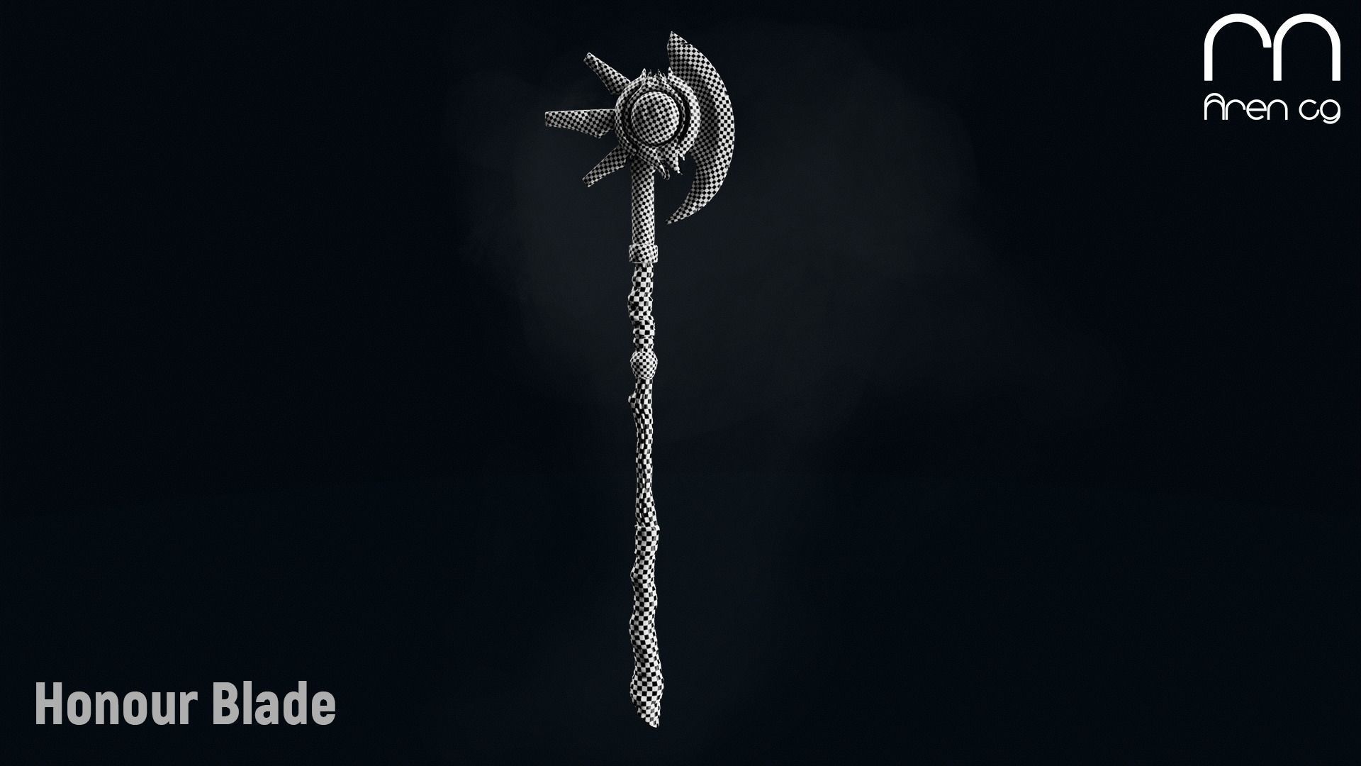 AC Honour Blade Low-poly 3D model_2