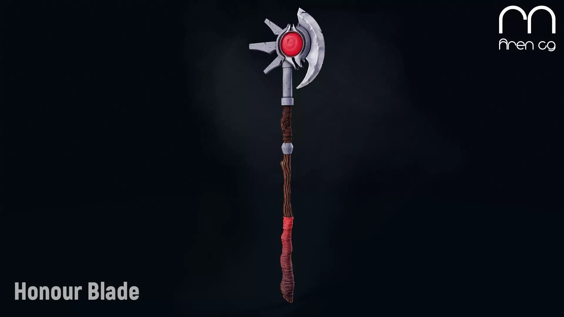 AC Honour Blade Low-poly 3D model_0