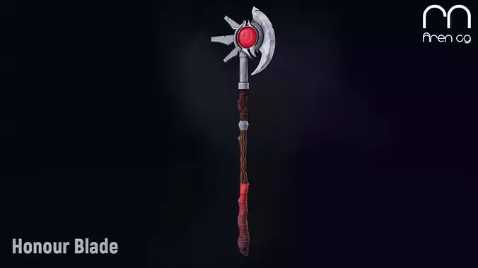 AC Honour Blade Low-poly 3D model
