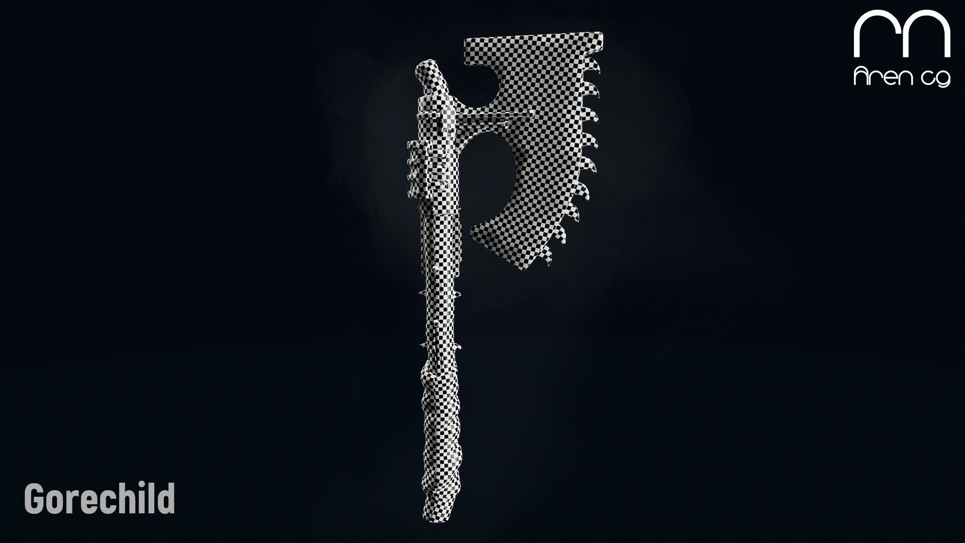 AC Gorechild Low-poly 3D model_2