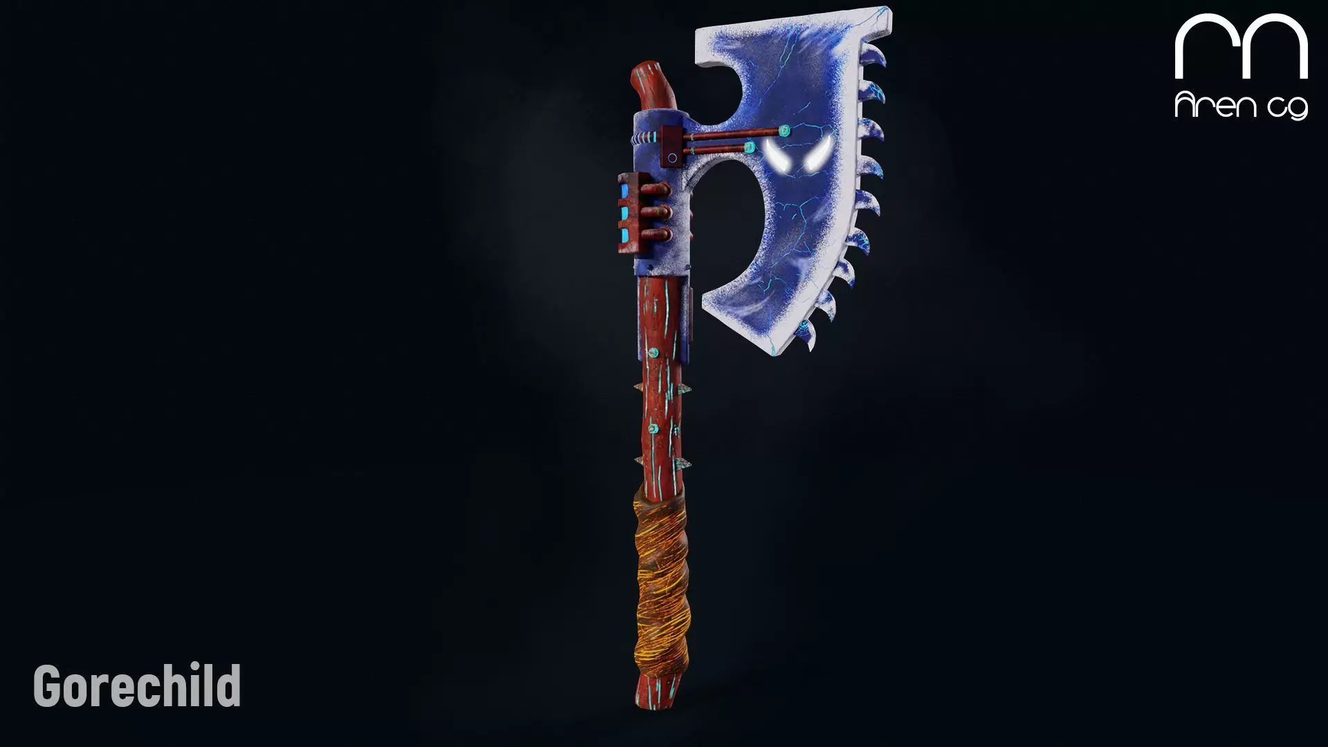 AC Gorechild Low-poly 3D model_0