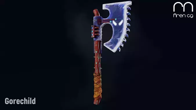 AC Gorechild Low-poly 3D model