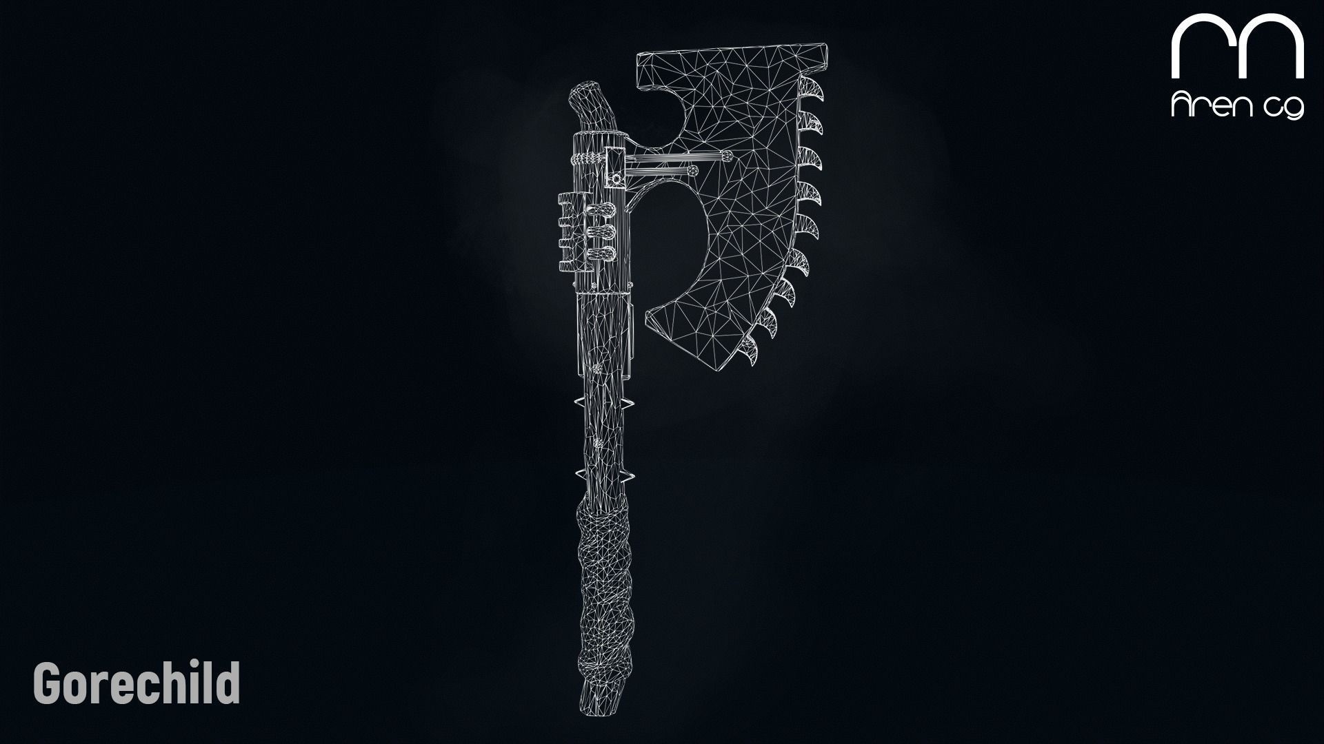 AC Gorechild Low-poly 3D model_3