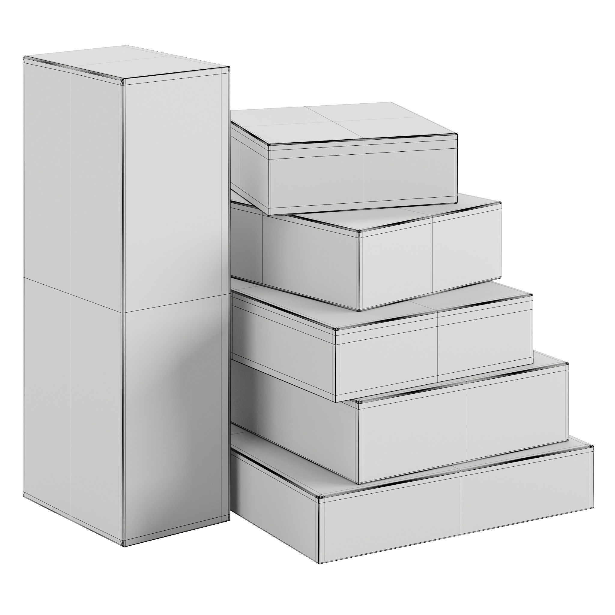 Board Games Pack 3 3D model_3