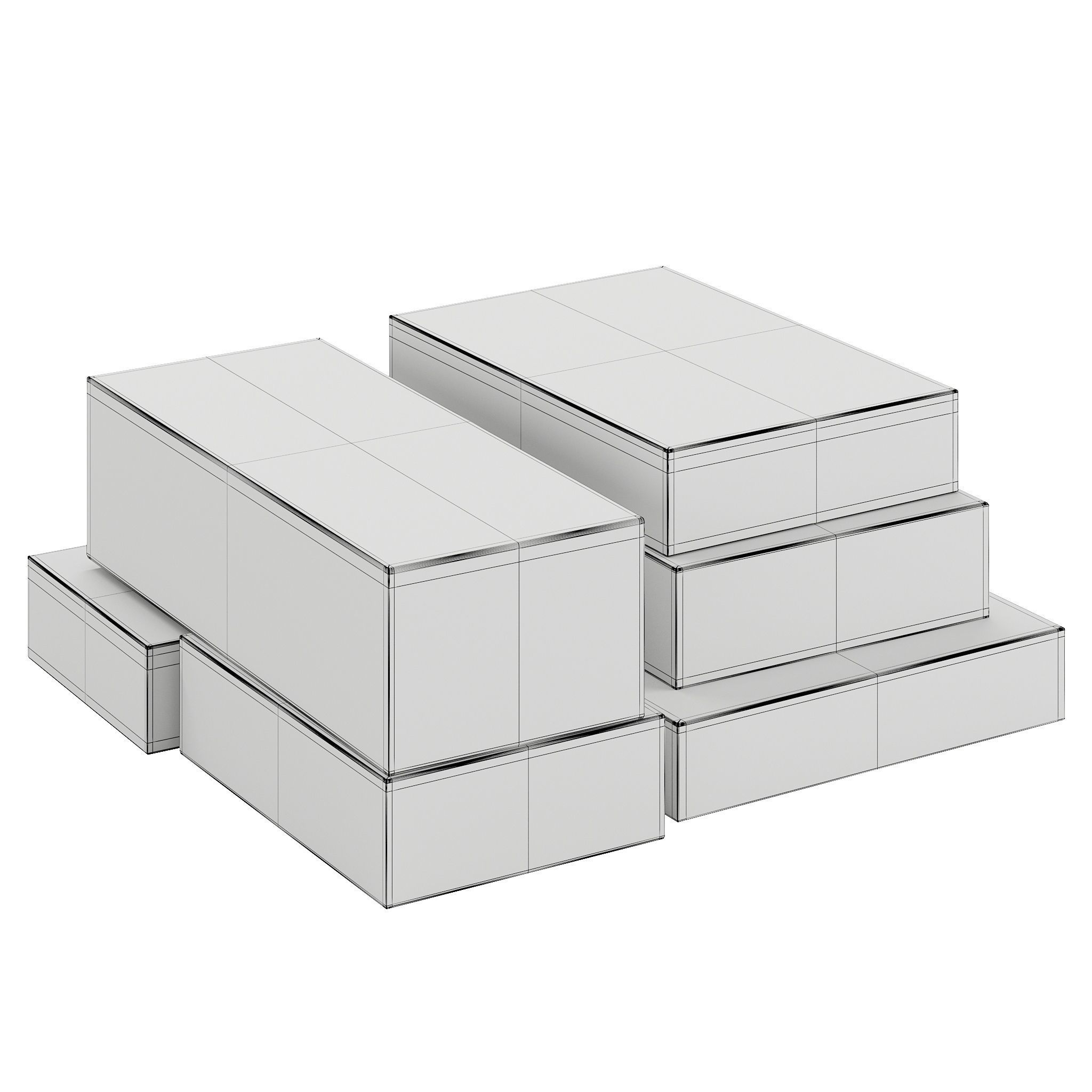 Board Games Pack 3 3D model_9