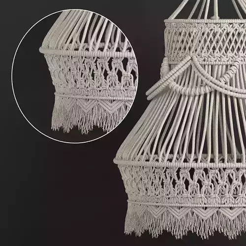 macrame chandelier 01