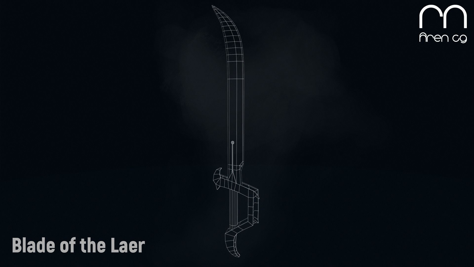 AC Blade of the Laer Low-poly 3D model_3