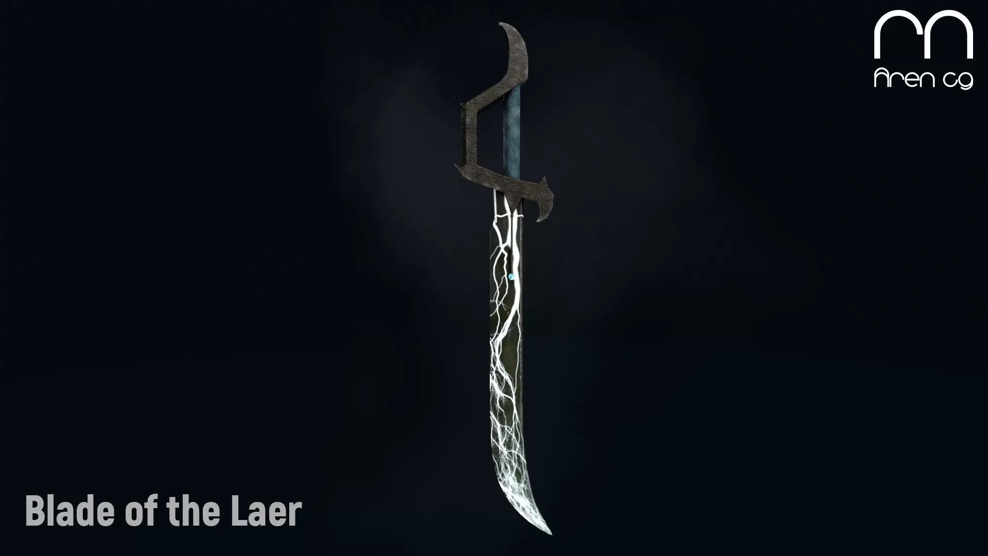 AC Blade of the Laer Low-poly 3D model_0
