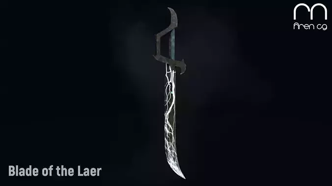 AC Blade of the Laer Low-poly 3D model
