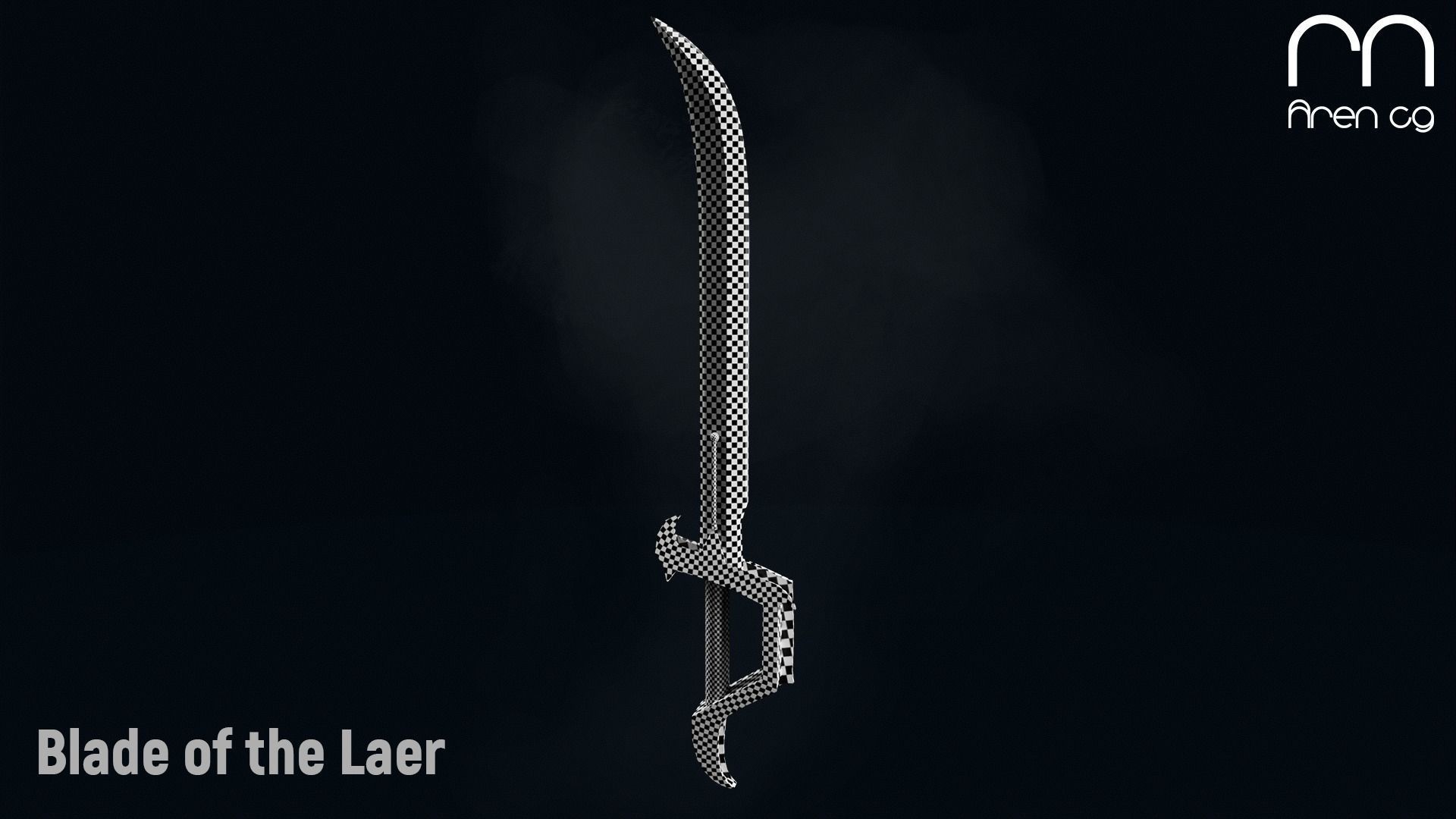 AC Blade of the Laer Low-poly 3D model_2