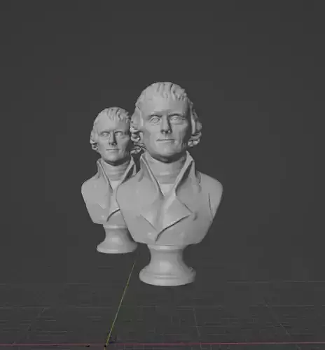 Thomas Jefferson 3D print model
