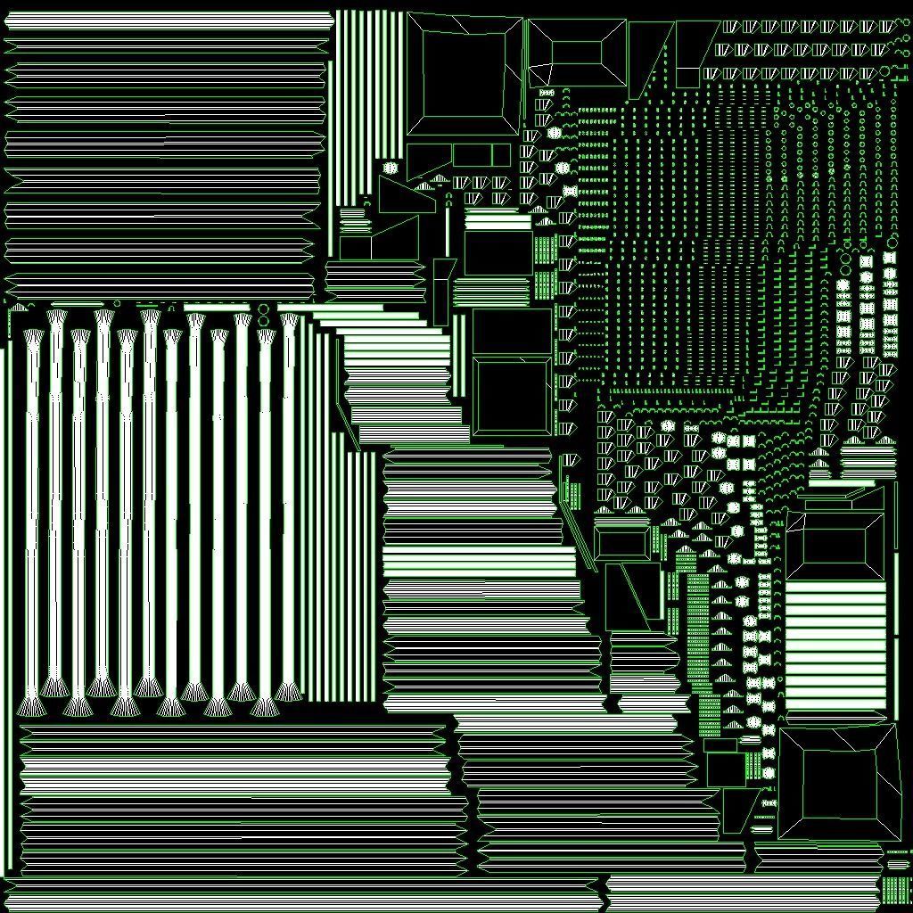 Modern two-story cottage 3D model_23