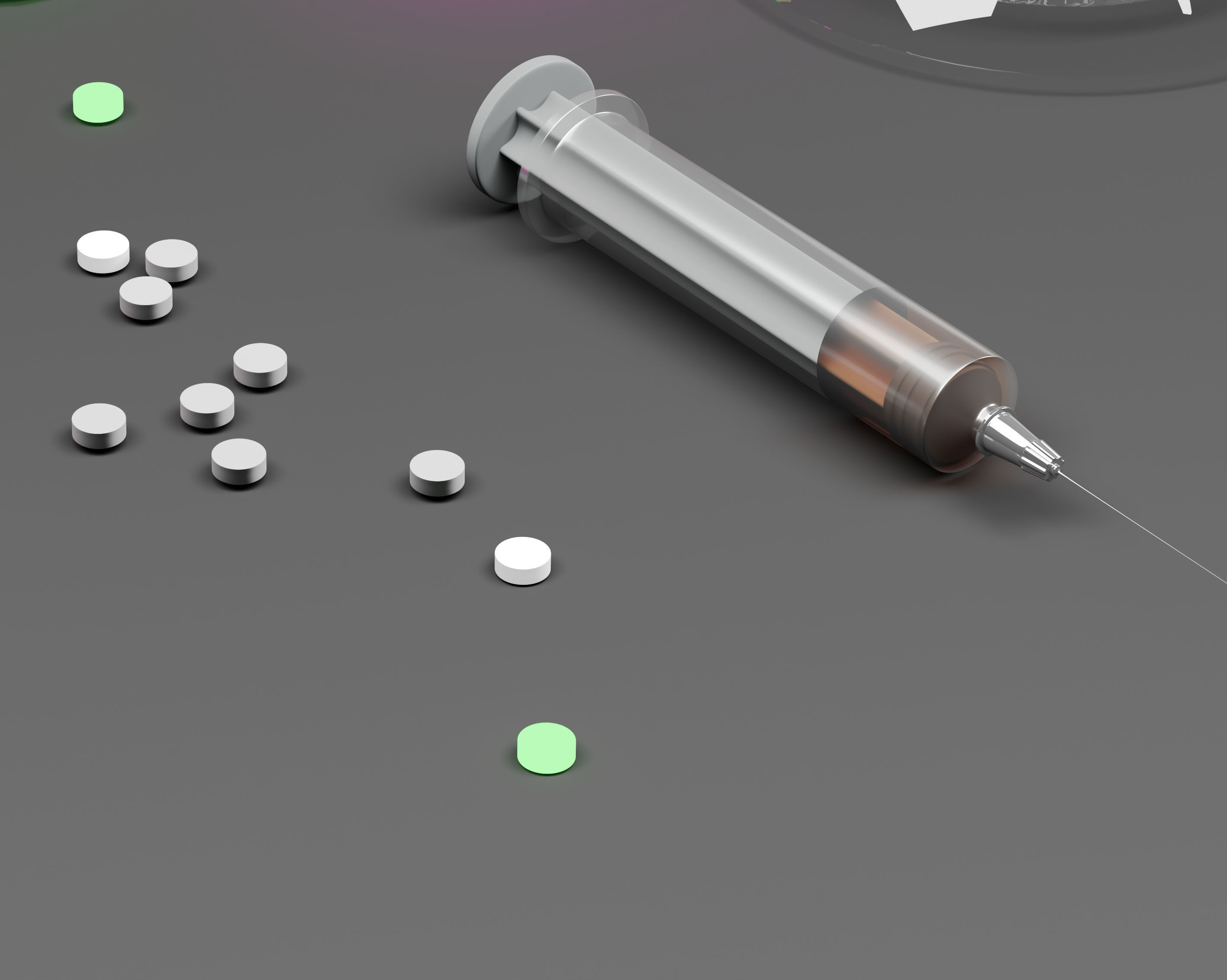 sci-fi poison  Low-poly 3D model_2