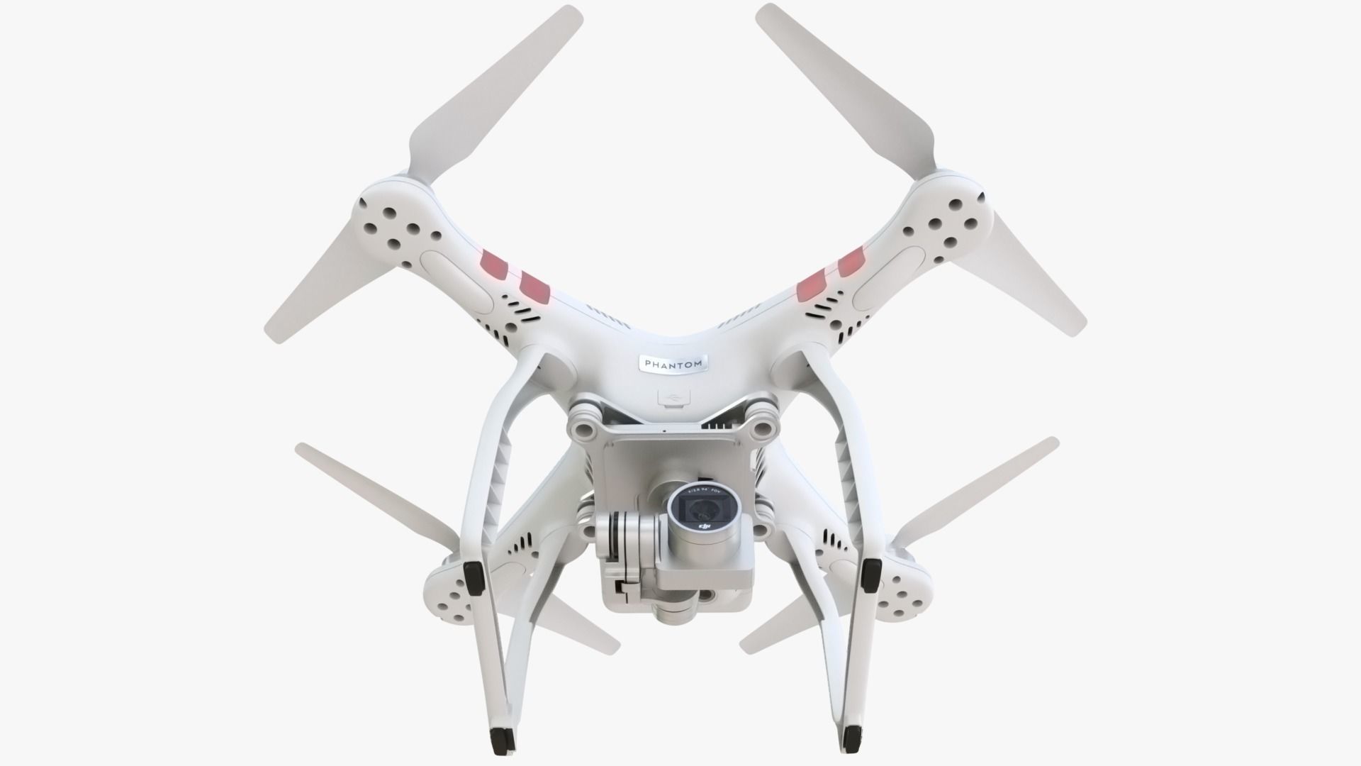 DJI Phantom 3 Drone Free 3D model_1