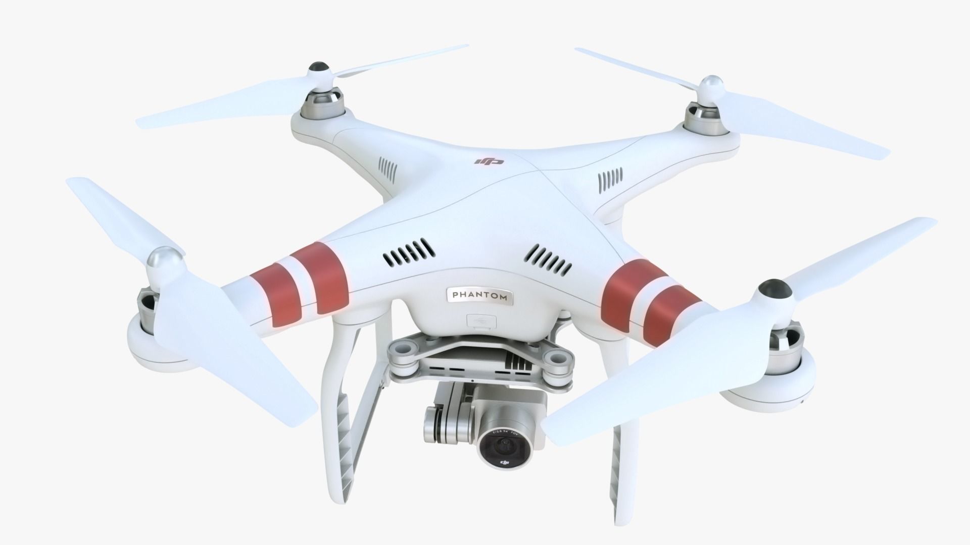 DJI Phantom 3 Drone Free 3D model_3