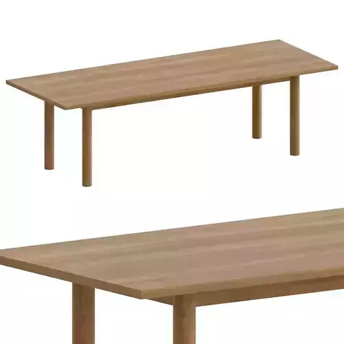 Malta Dining Table 3D model