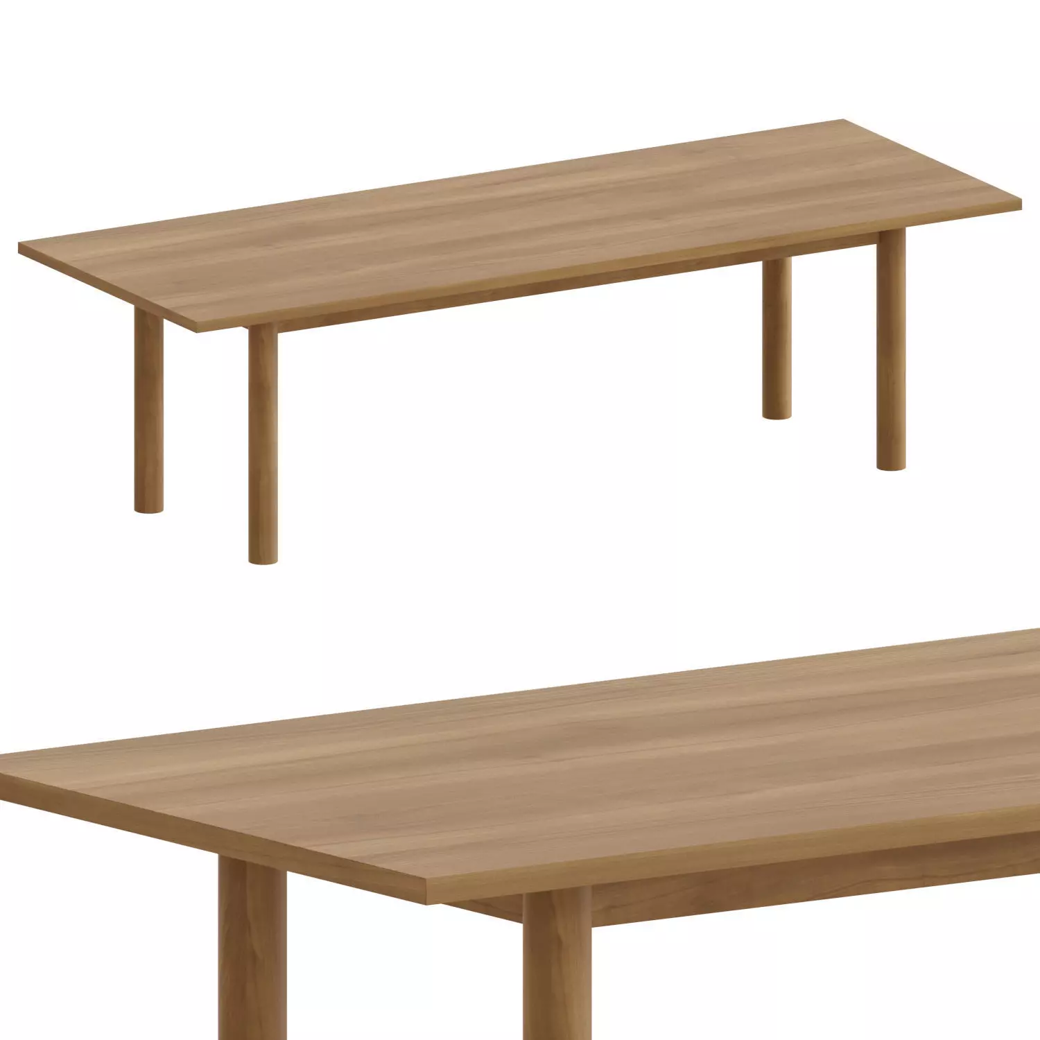 Malta Dining Table 3D model_0