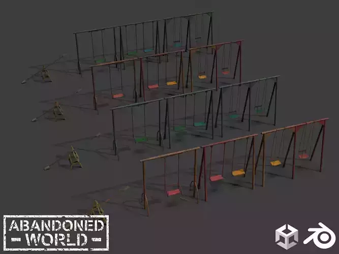 Swing Set For Playground