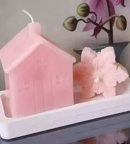 Home candle for molding