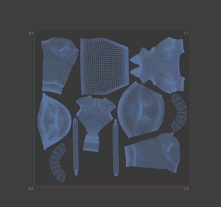 Hoodie Low-poly 3D model_8