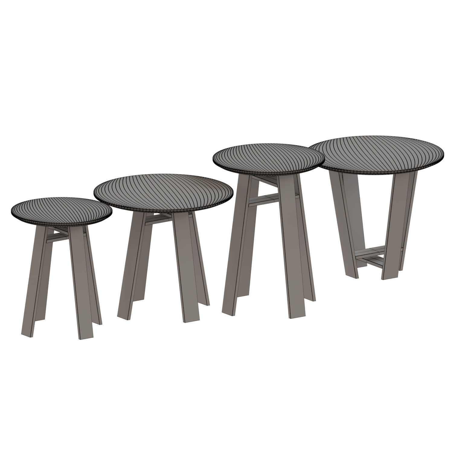 Bondt Side Table 3D model_4