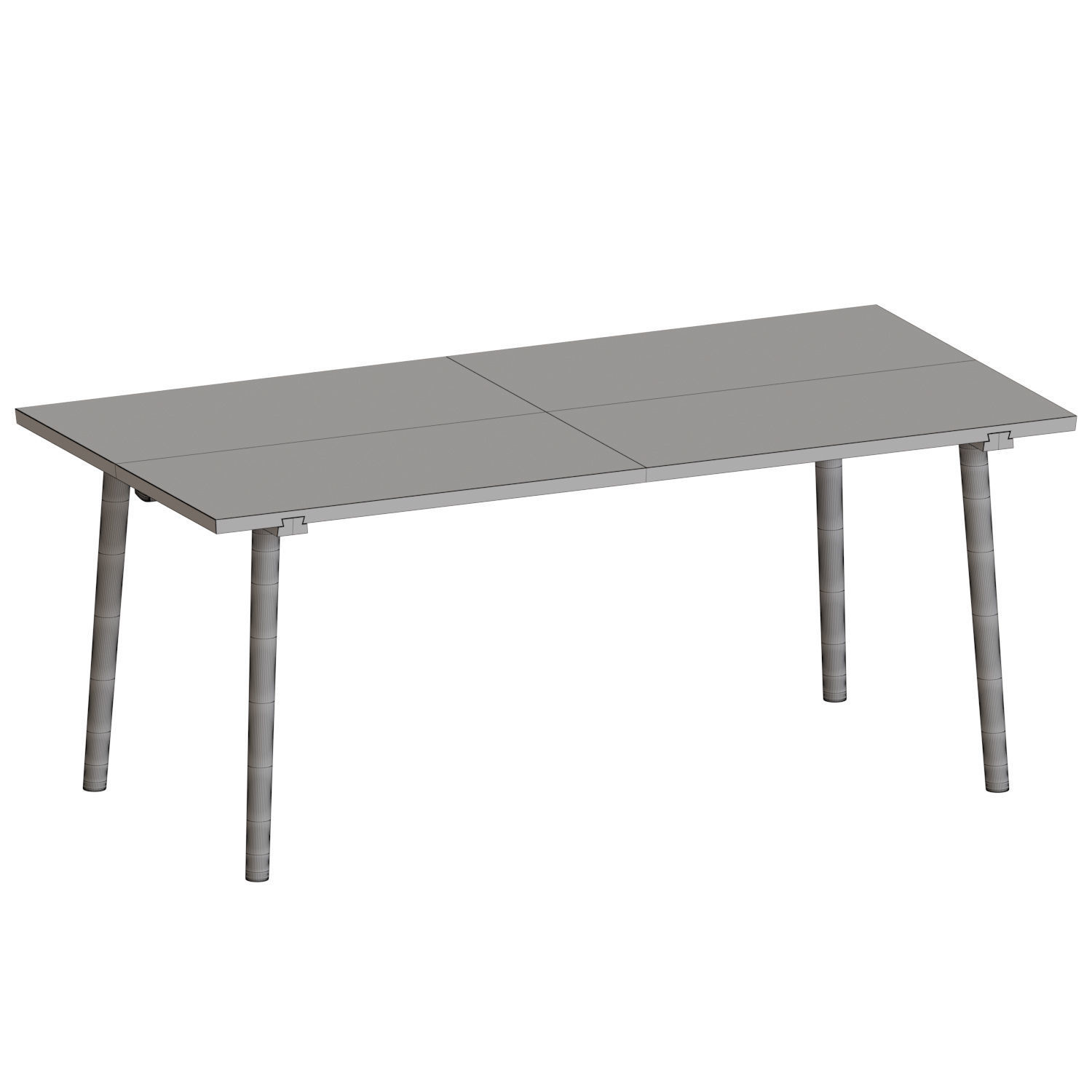 Facile Table 3D model_4