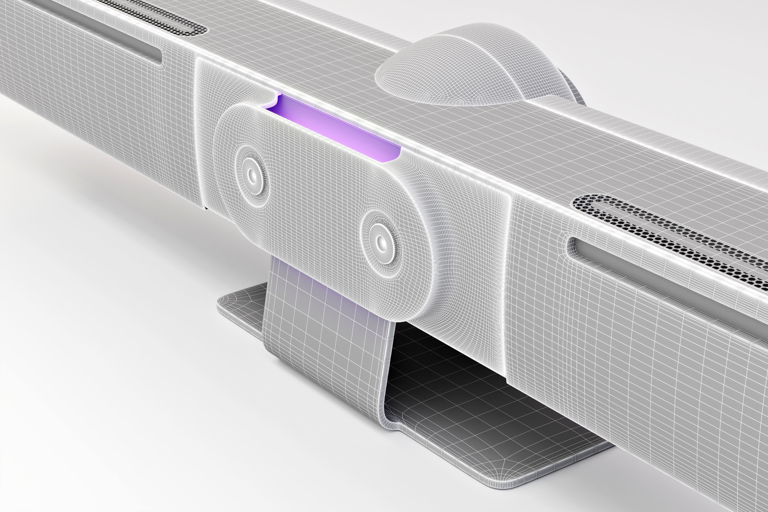 Logitech Rally Bar - Video Conferencing Webcam Soundbar 3D model_10