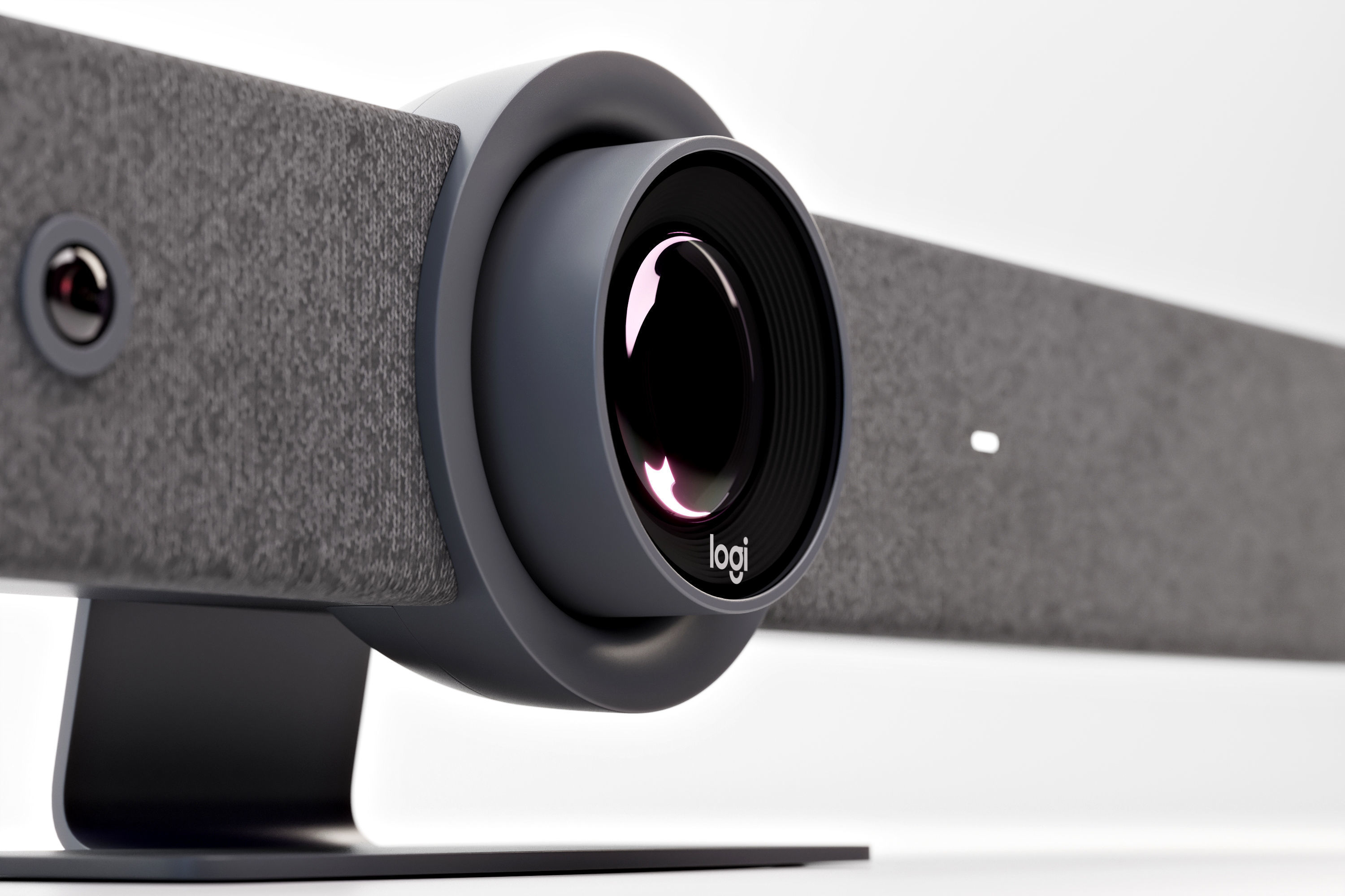 Logitech Rally Bar - Video Conferencing Webcam Soundbar 3D model_5