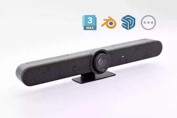 Logitech Rally Bar - Video Conferencing Webcam Soundbar 3D model