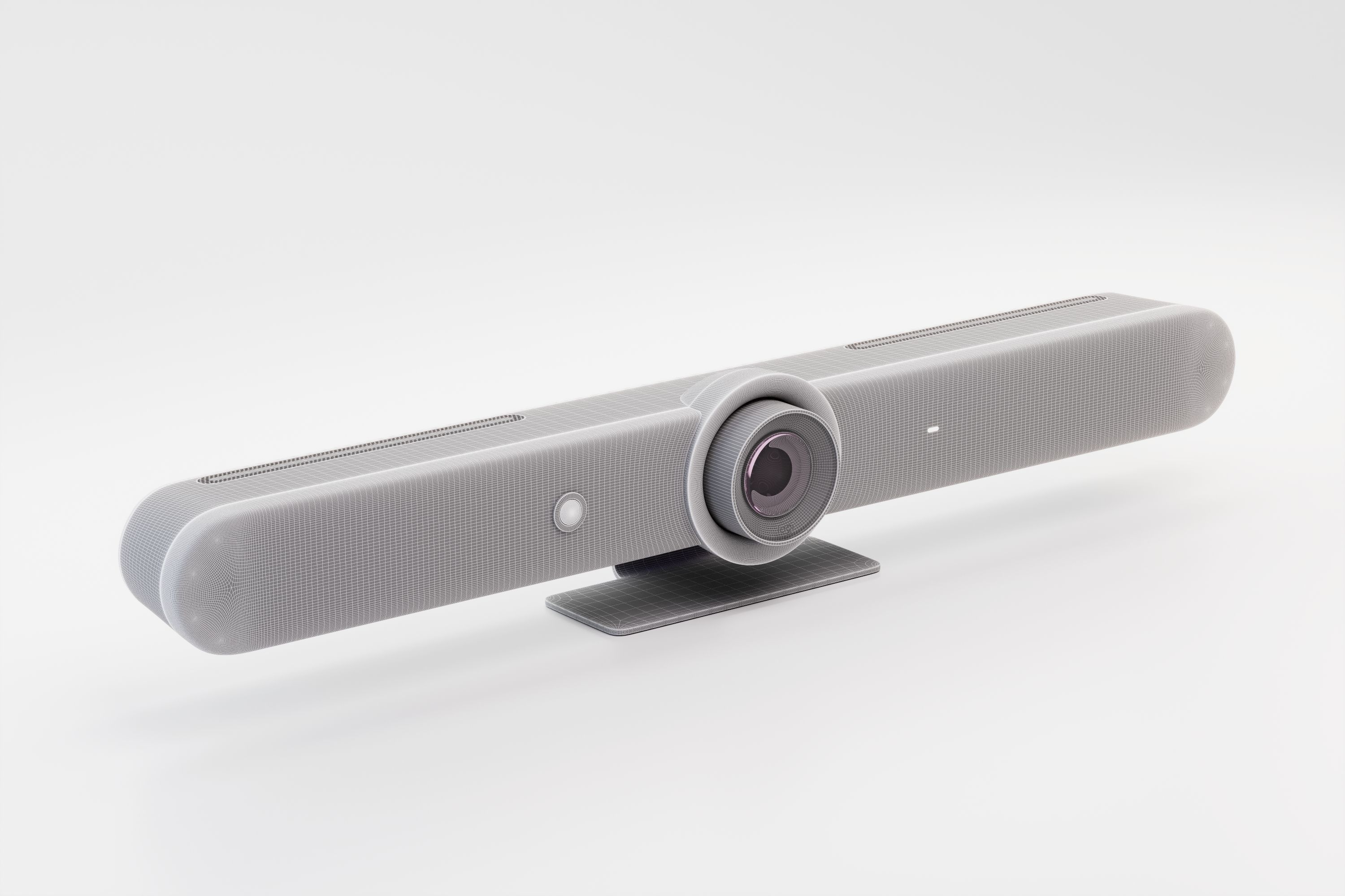 Logitech Rally Bar - Video Conferencing Webcam Soundbar 3D model_8
